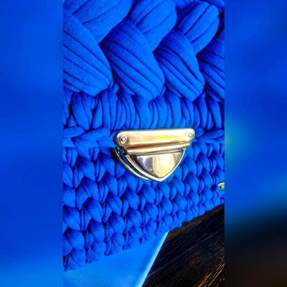 Zialoo Tapah Elegant Turquoise Braided Shoulder Bag - Picture 10 of 15